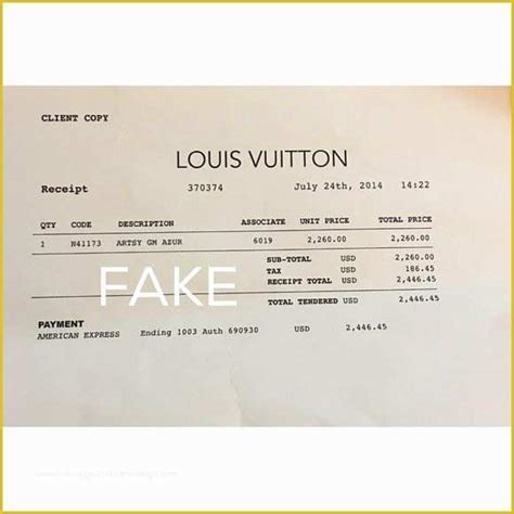 louis vuitton recipt|louis vuitton receipt online.